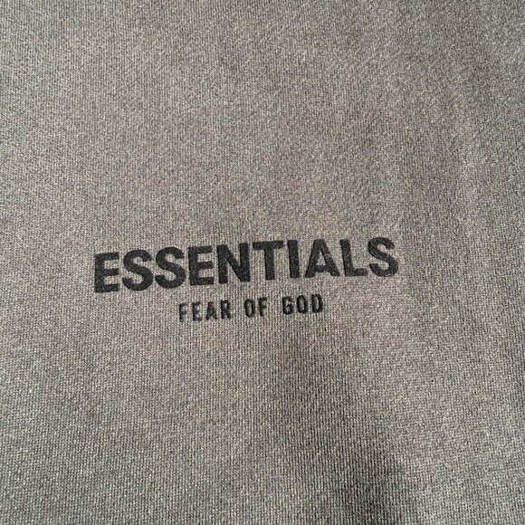 Fear of God Essentials Hoodie Black Stretch Limo Size XL - Picture 4 of 16